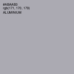 #ABAAB3 - Aluminium Color Image