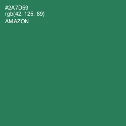 #2A7D59 - Amazon Color Image