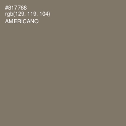 #817768 - Americano Color Image