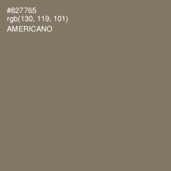#827765 - Americano Color Image