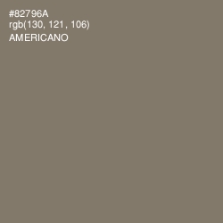 #82796A - Americano Color Image