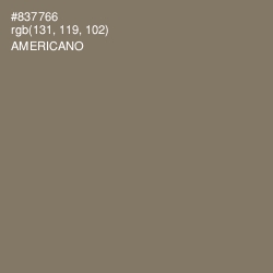 #837766 - Americano Color Image