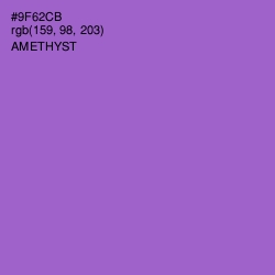 #9F62CB - Amethyst Color Image
