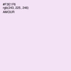 #F3E1F6 - Amour Color Image