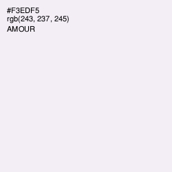 #F3EDF5 - Amour Color Image