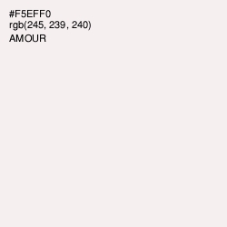#F5EFF0 - Amour Color Image