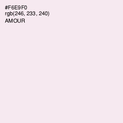 #F6E9F0 - Amour Color Image