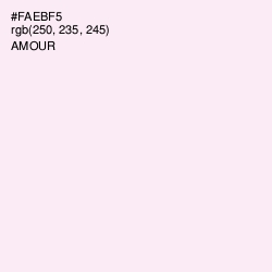 #FAEBF5 - Amour Color Image
