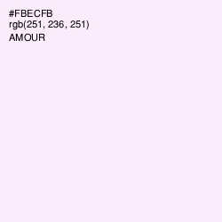 #FBECFB - Amour Color Image