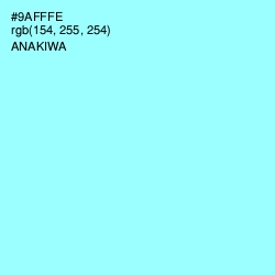 #9AFFFE - Anakiwa Color Image