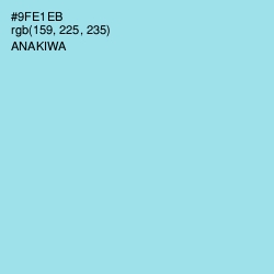 #9FE1EB - Anakiwa Color Image
