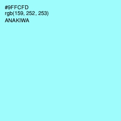 #9FFCFD - Anakiwa Color Image