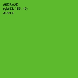 #5DBA2D - Apple Color Image