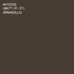 #473D33 - Armadillo Color Image