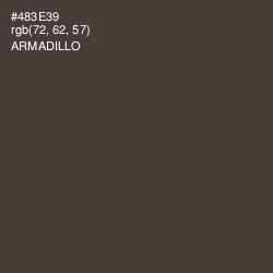 #483E39 - Armadillo Color Image
