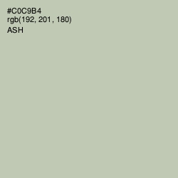 #C0C9B4 - Ash Color Image