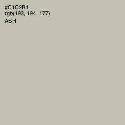 #C1C2B1 - Ash Color Image