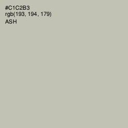 #C1C2B3 - Ash Color Image