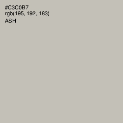 #C3C0B7 - Ash Color Image