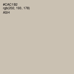 #CAC1B2 - Ash Color Image