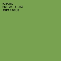 #78A150 - Asparagus Color Image