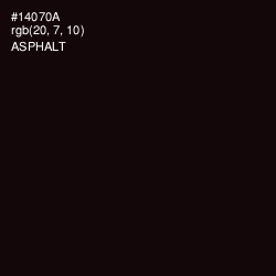 #14070A - Asphalt Color Image