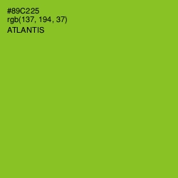 #89C225 - Atlantis Color Image