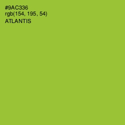#9AC336 - Atlantis Color Image