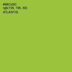 #9BC43C - Atlantis Color Image