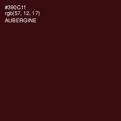 #390C11 - Aubergine Color Image