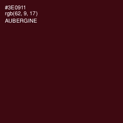 #3E0911 - Aubergine Color Image