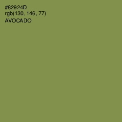 #82924D - Avocado Color Image