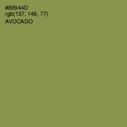 #89944D - Avocado Color Image
