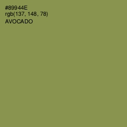 #89944E - Avocado Color Image