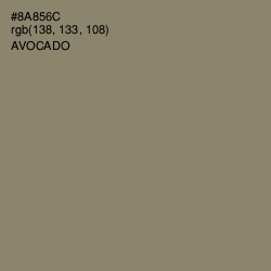 #8A856C - Avocado Color Image