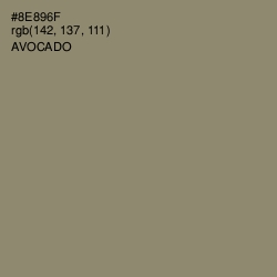 #8E896F - Avocado Color Image