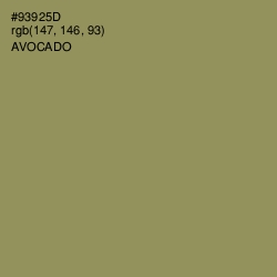 #93925D - Avocado Color Image