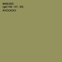 #95935D - Avocado Color Image