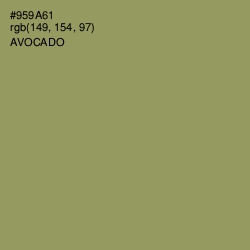 #959A61 - Avocado Color Image