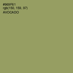 #969F61 - Avocado Color Image