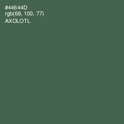 #44644D - Axolotl Color Image