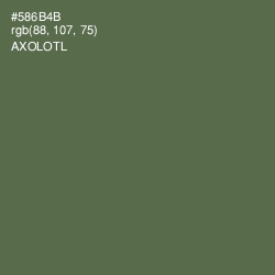 #586B4B - Axolotl Color Image