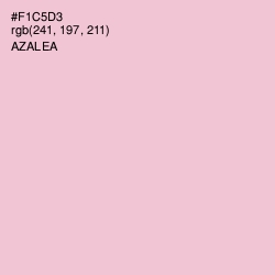 #F1C5D3 - Azalea Color Image
