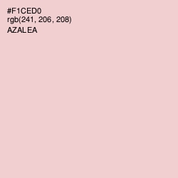 #F1CED0 - Azalea Color Image