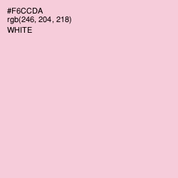 #F6CCDA - Azalea Color Image