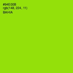 #94E00B - Bahia Color Image