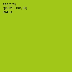#A1C718 - Bahia Color Image