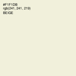#F1F1DB - Beige Color Image
