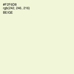 #F2F6D8 - Beige Color Image