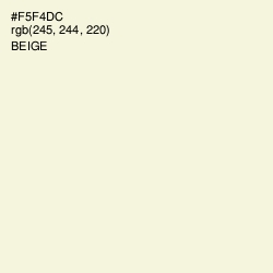 #F5F4DC - Beige Color Image
